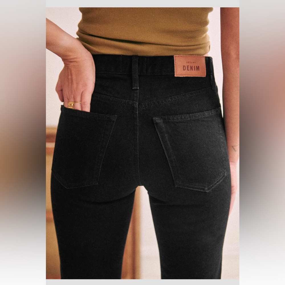 Sezane Brut Sexy Jeans - Black 30